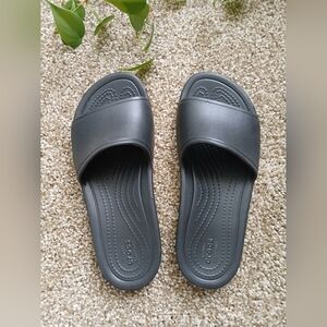 NWOT CROCS Womens Kadee Slide Sandals Black Size 6